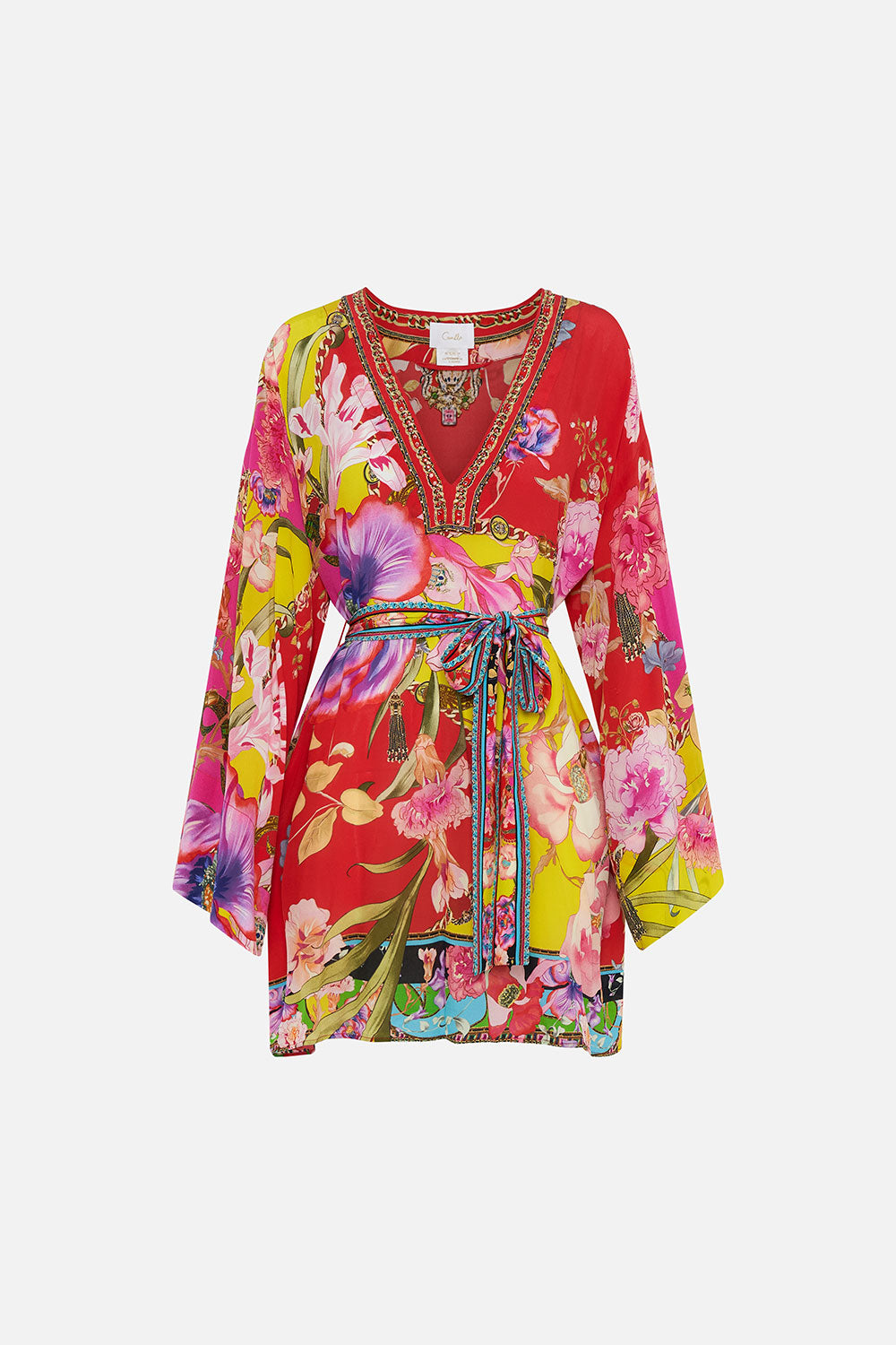 SHORT DEEP V KAFTAN WITH SLEEVE TABS THE BEETLES