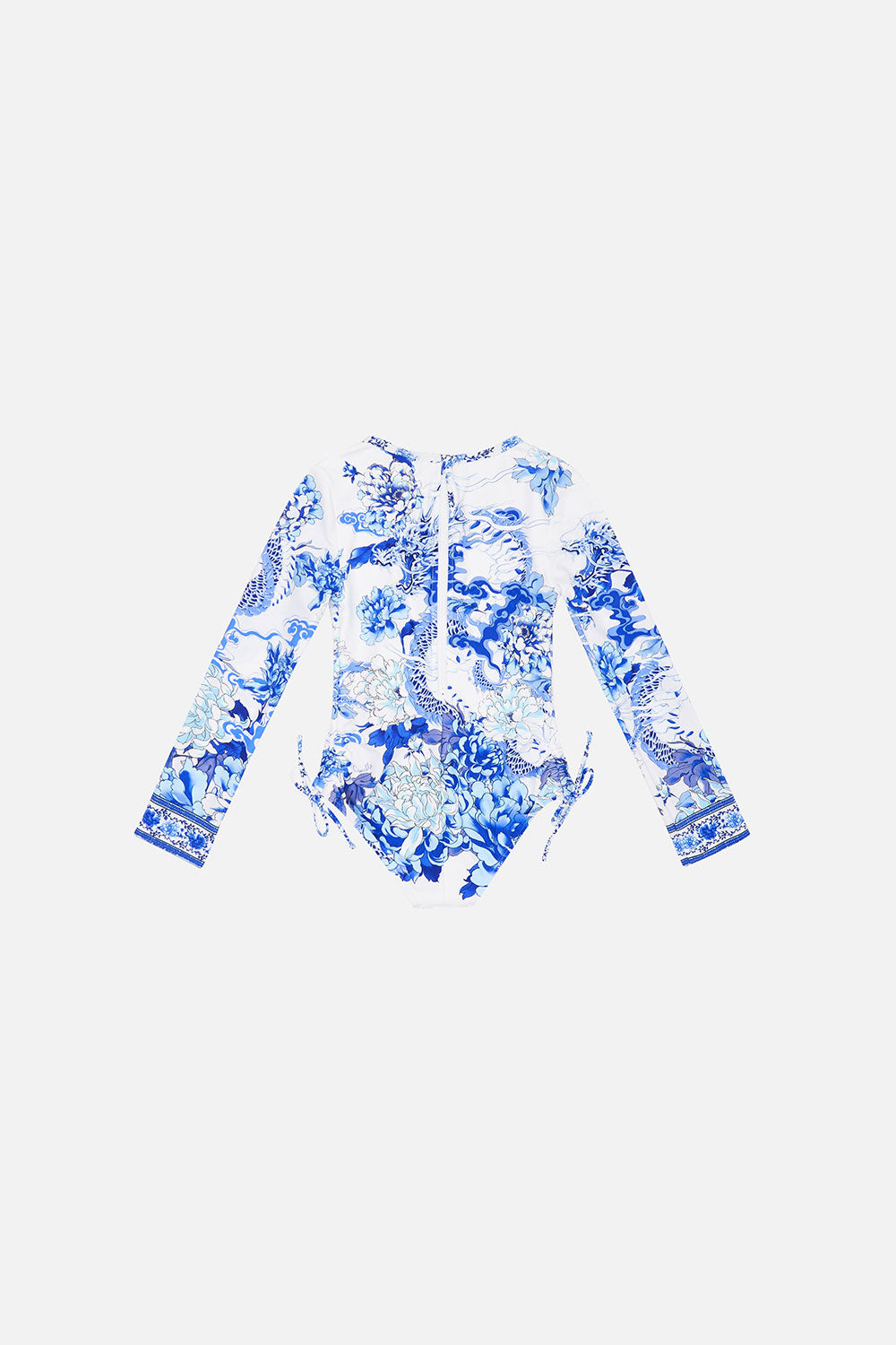 INFANTS RUCHED SIDE PADDLESUIT 12-14 HEART OF A DRAGON