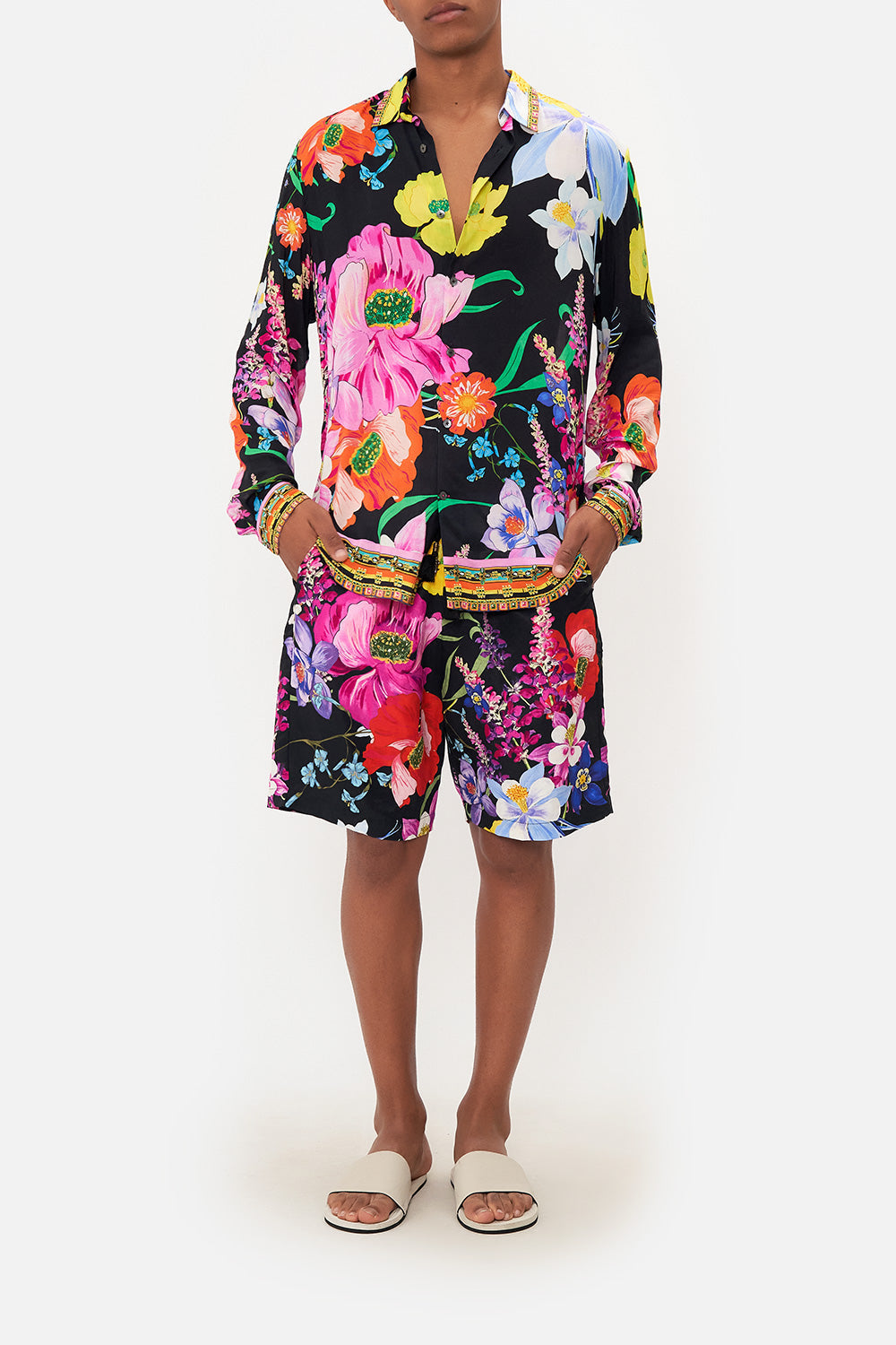 COLLARED LONG SLEEVE SHIRT AWAY WITH THE FAIRIES