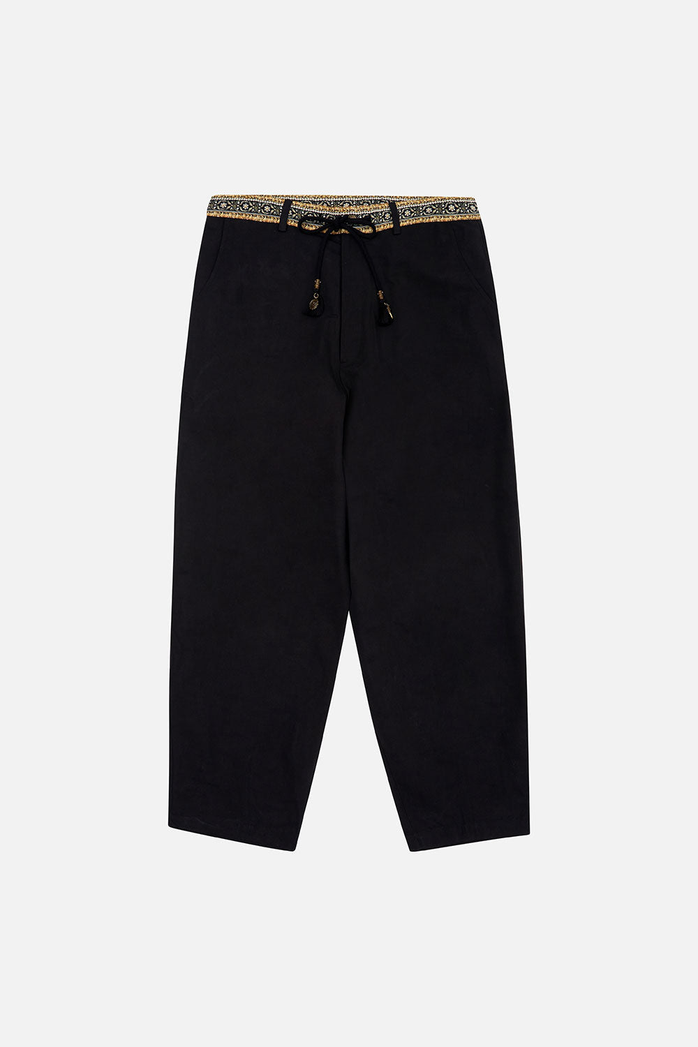 RELAXED DROPPED CROTCH PANT RAVIN RAVEN