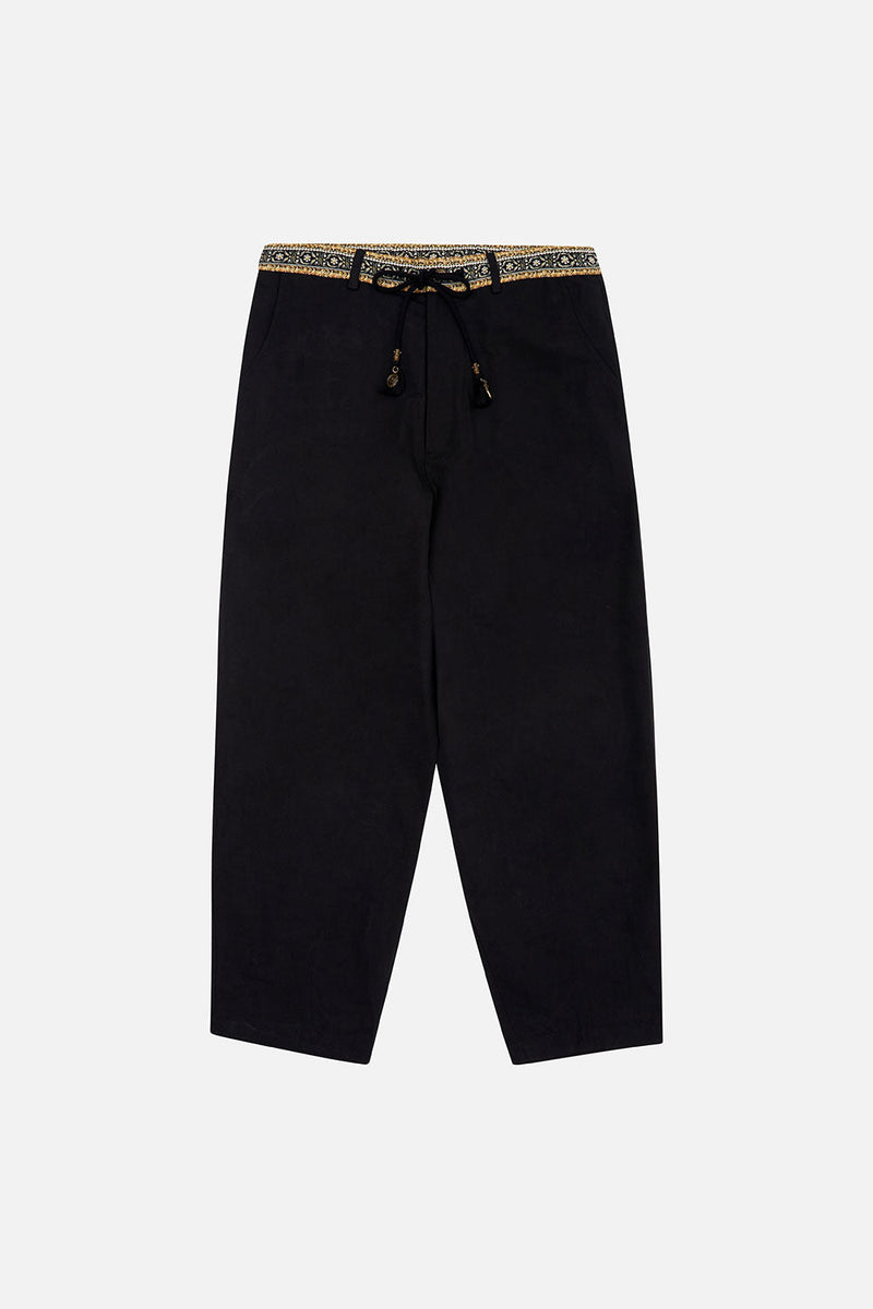 JERSEY DRAPE PANT WITH POCKET RAVIN RAVEN