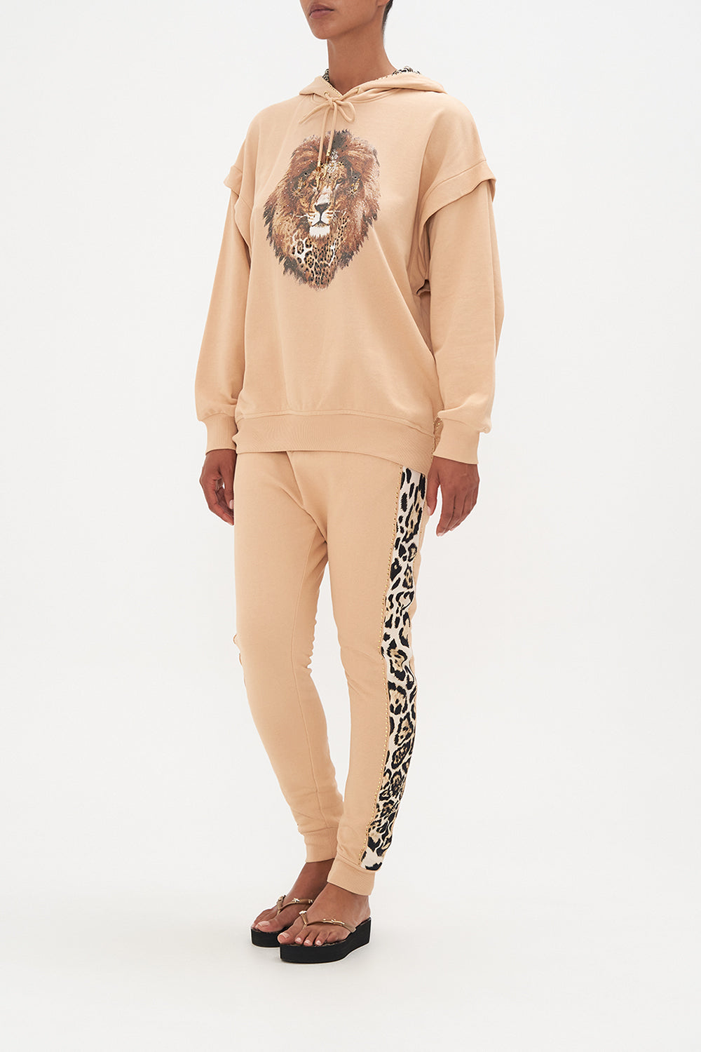 SIDE ZIP HOODIE KITTY KAT KLUB