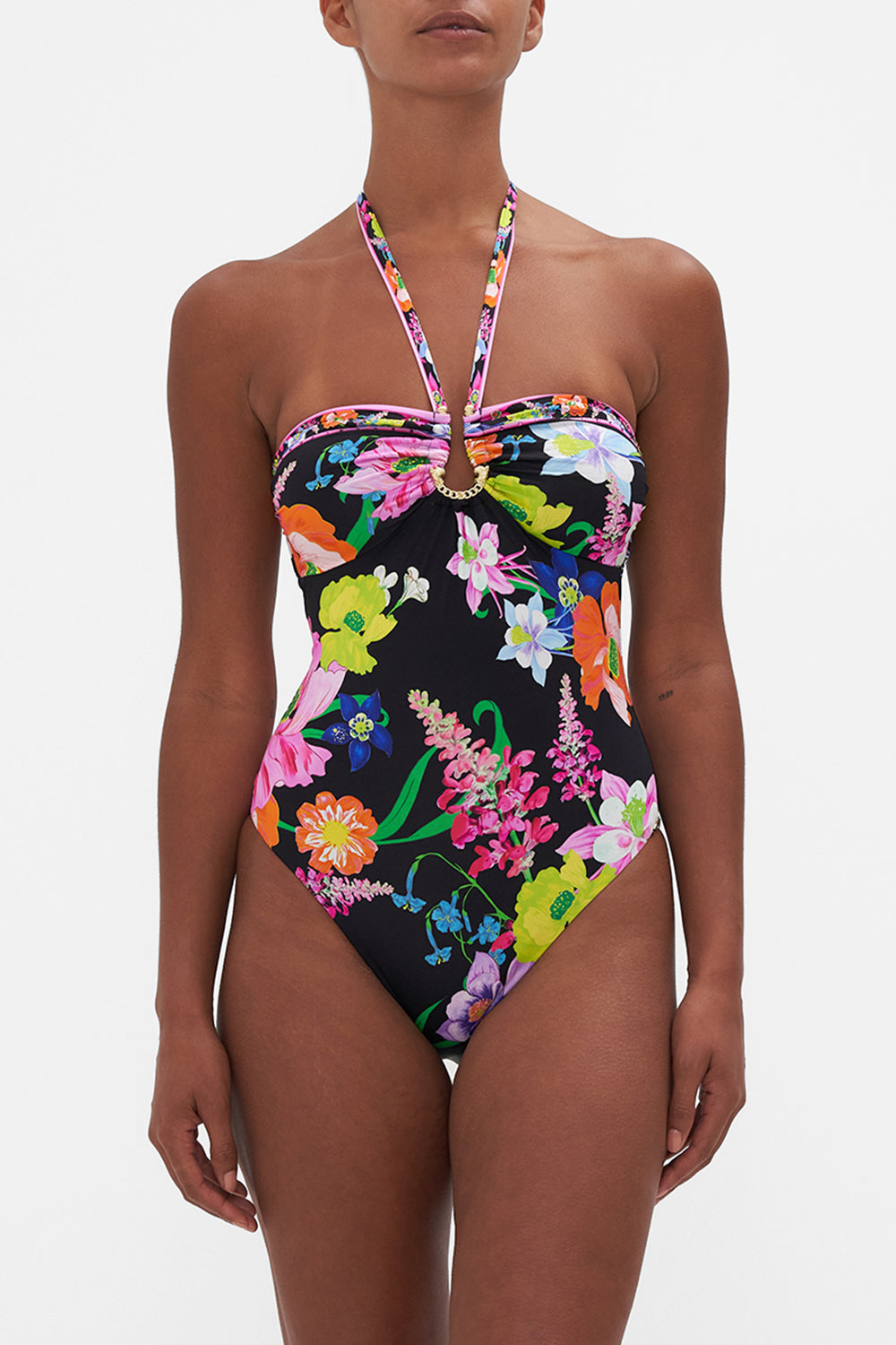 BANDEEU ONE PIECE WITH RING TRIM AWAY WITH THE FAIRIES