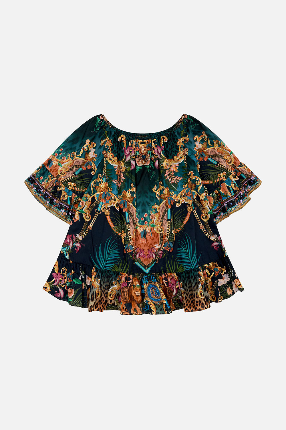 KIDS A-LINE FRILL DRESS 4-10 FEARLESS FELIS