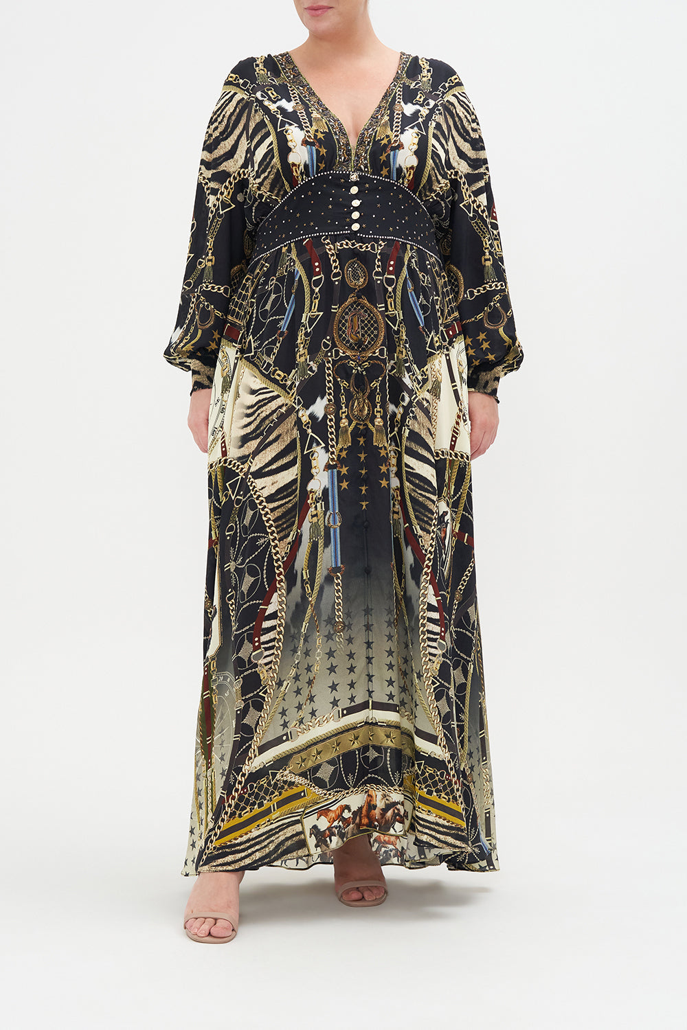 BUTTON DRESS WITH SHAPED WAISTBAND BOSS OF THE BRUMBIES