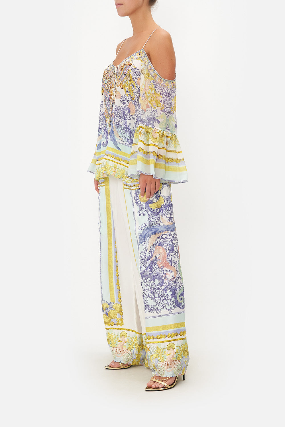 DROP SHOULDER TOP STAR OF THE SEA