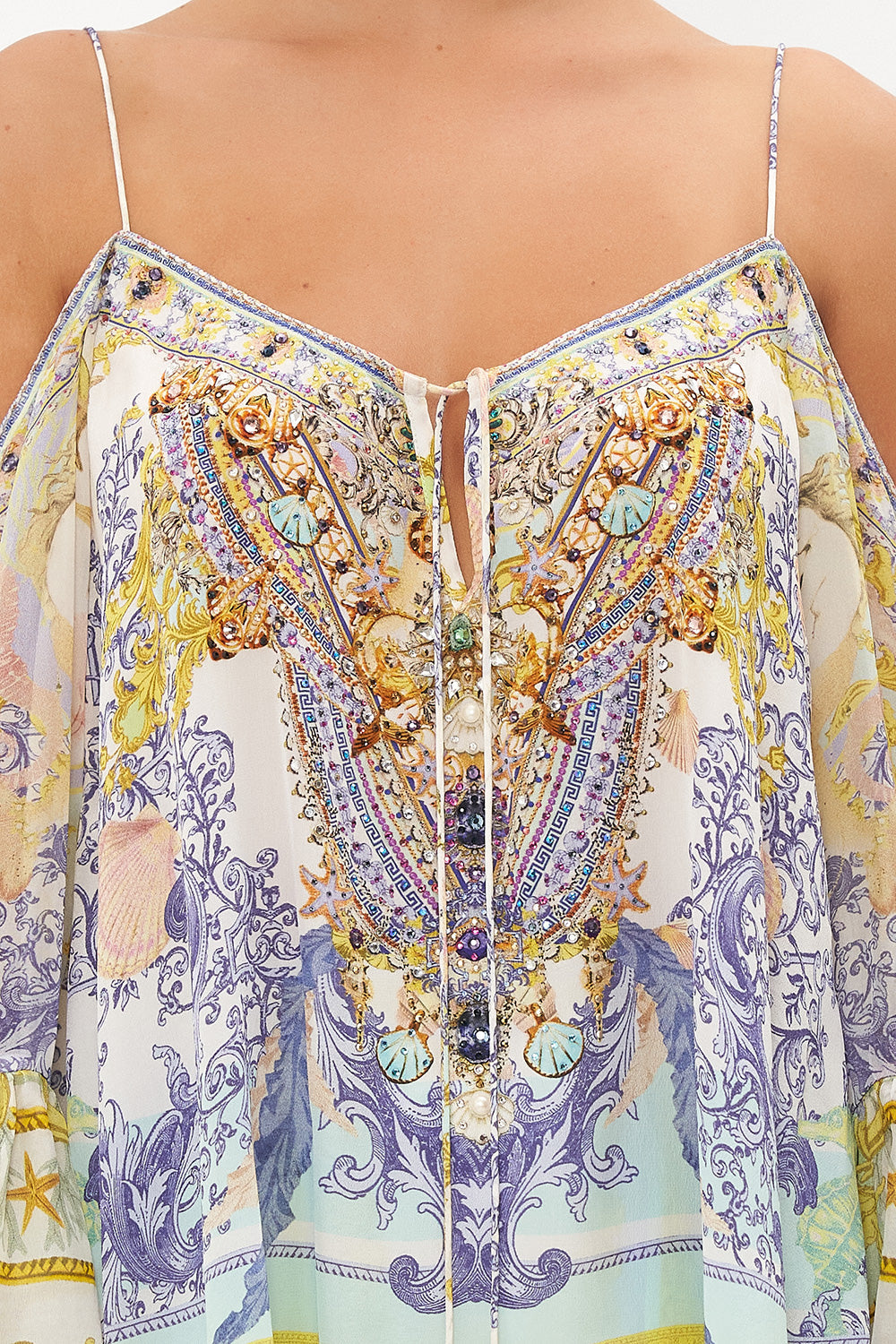 DROP SHOULDER TOP STAR OF THE SEA