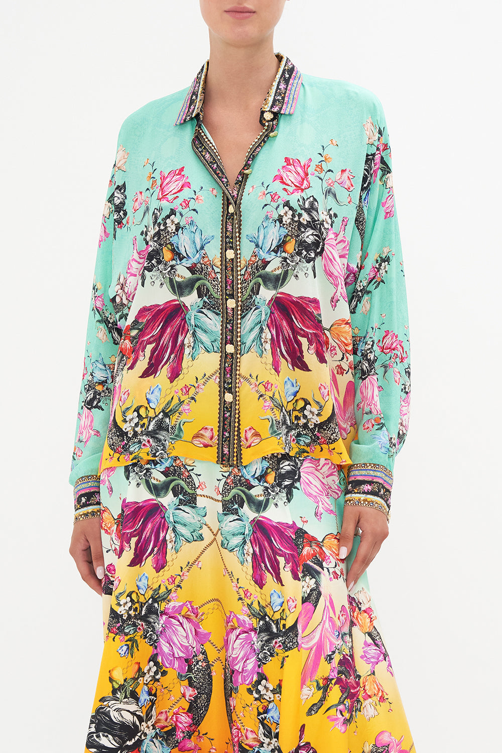 CURVED HEM SHIRT VIPER ROOM