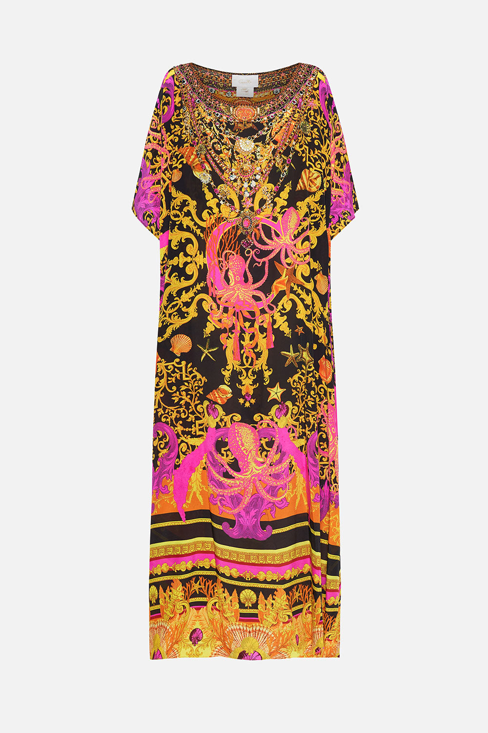 ROUND NECK KAFTAN OCTOPIA