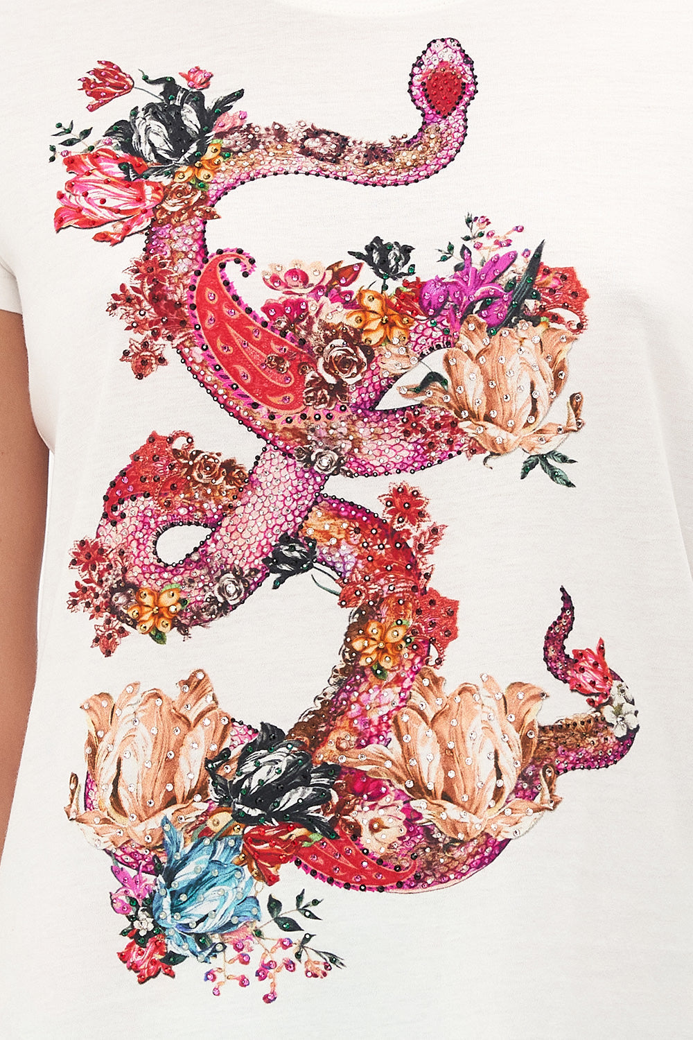 SLIM FIT ROUND NECK T-SHIRT VIPER ROOM