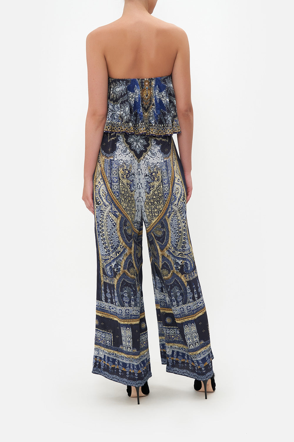 STRAPLESS JUMPSUIT WITH FRILL FOREVER FAMILY