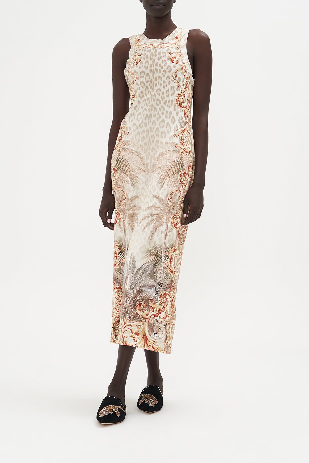 JERSEY TANK DRESS PALAZZO PARTY