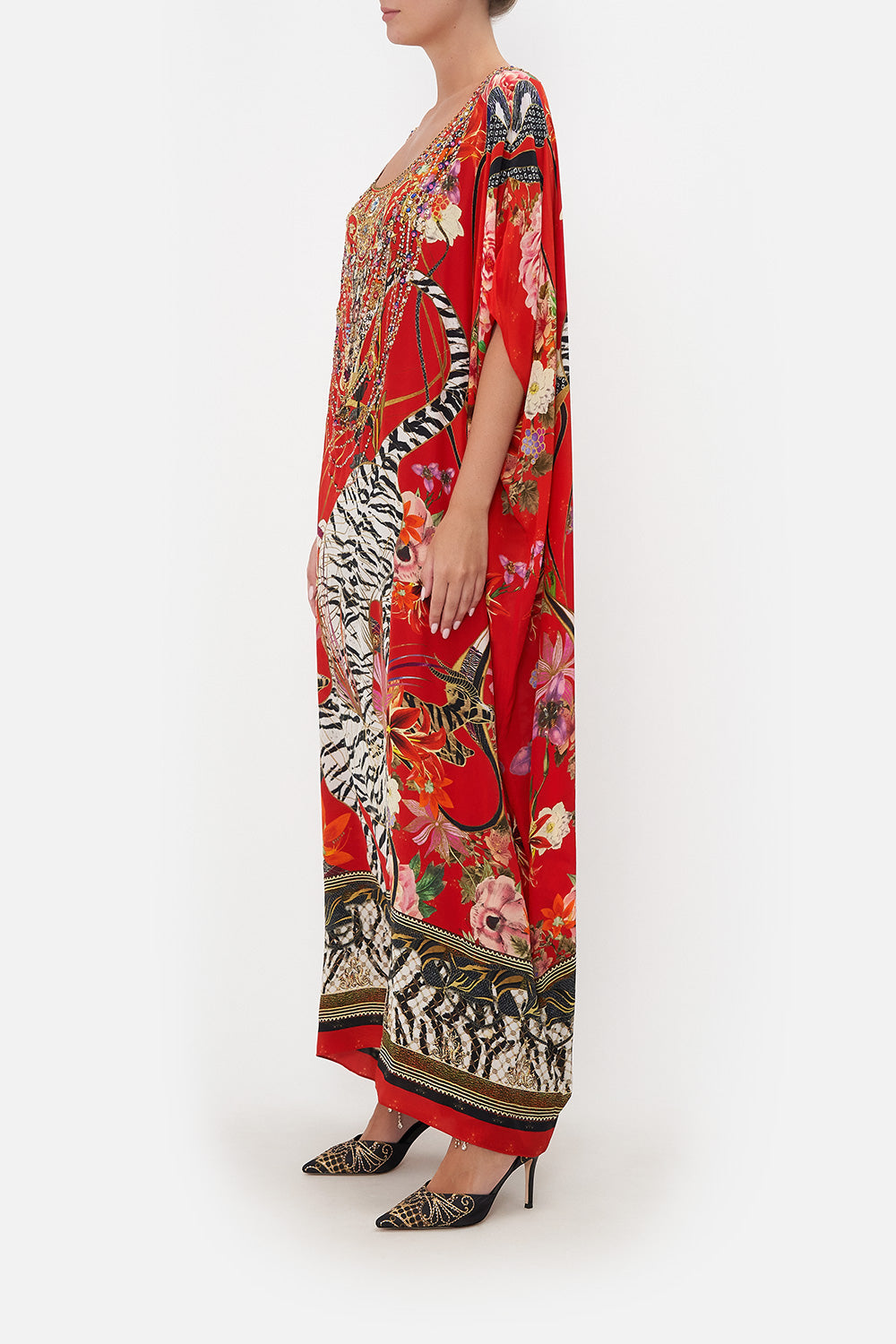 ROUND NECK KAFTAN THE LEGEND OF ZIBA