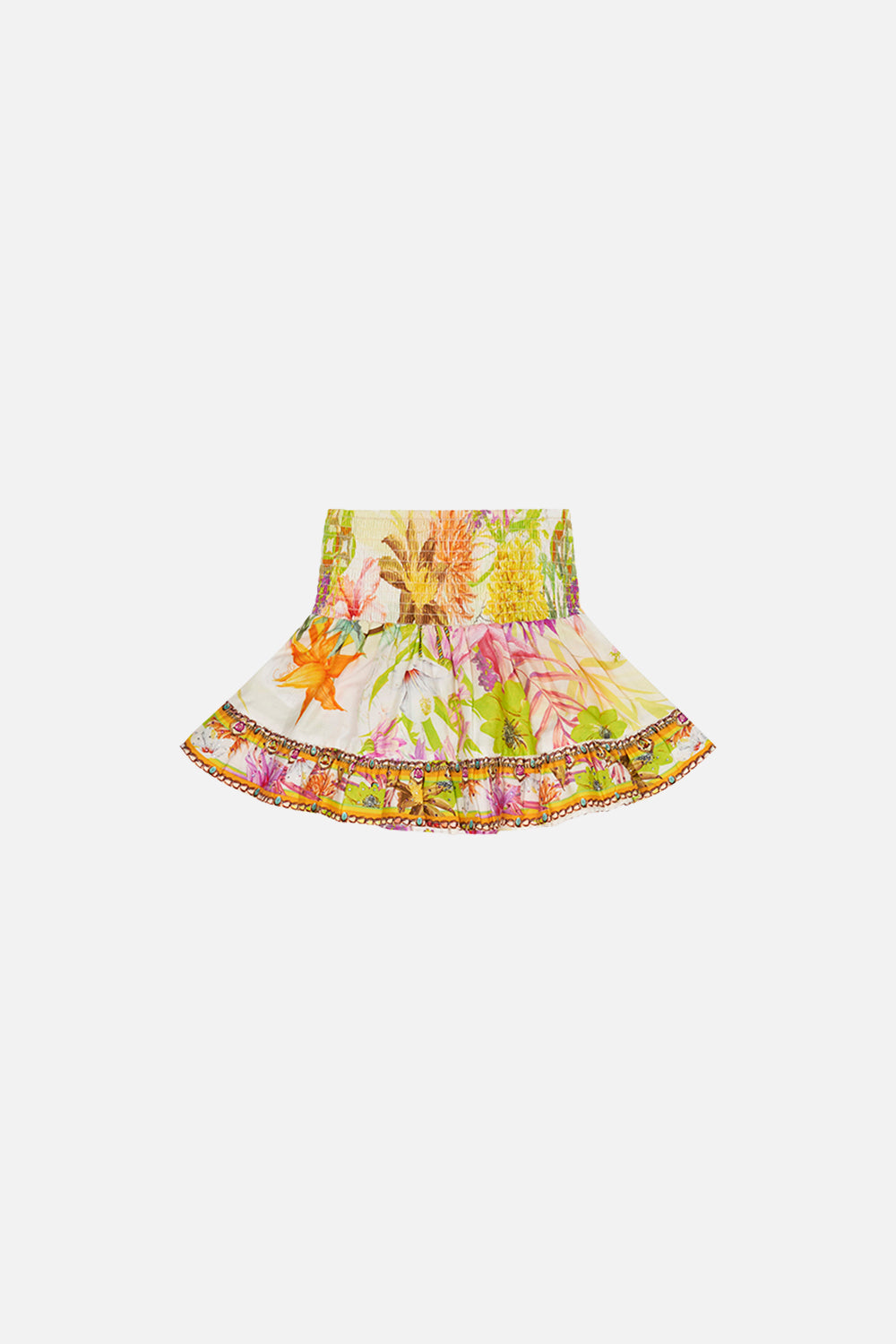 KIDS SHIRRING WAIST SKIRT 12-14 HOW DOES YOUR GARDEN GROW