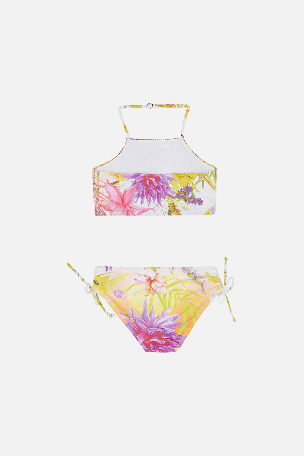 KIDS CROP TOP BIKINI 12-14 HOW DOES YOUR GARDEN GROW