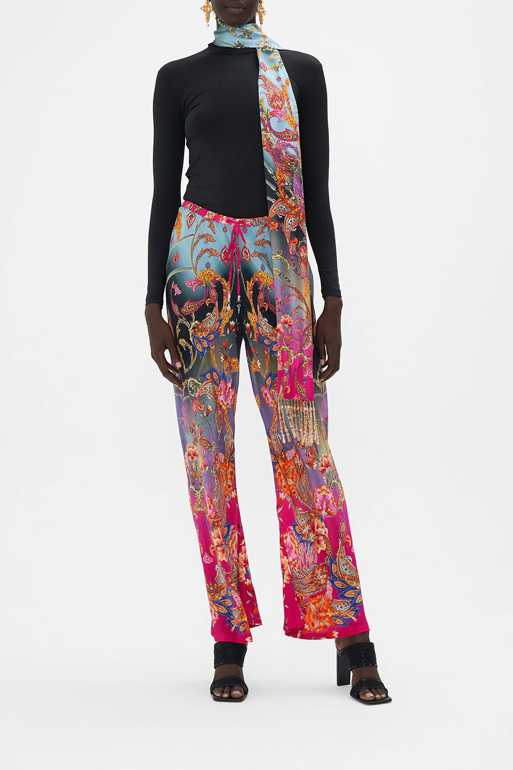 BIAS CUT DRAWSTRING PANT WHAT LIES BENEATH