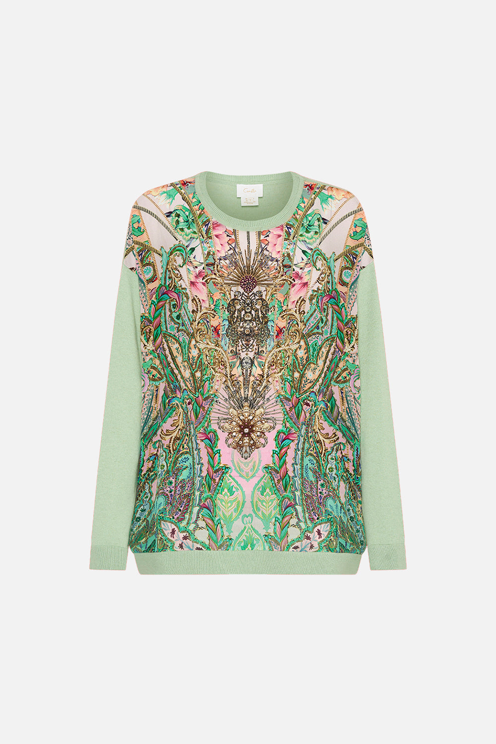 LONG SLEEVE JUMPER WITH PRINT FRONT LOST CITY