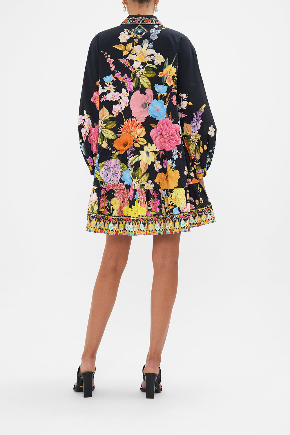 TIERED SHIRT DRESS DIVINE DIVINITY