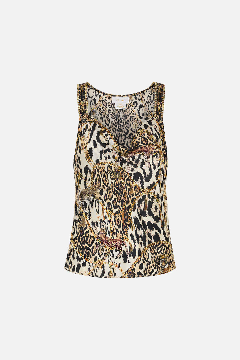 BIAS SLIP TANK WITH WIDE STRAPS ROLE CALL