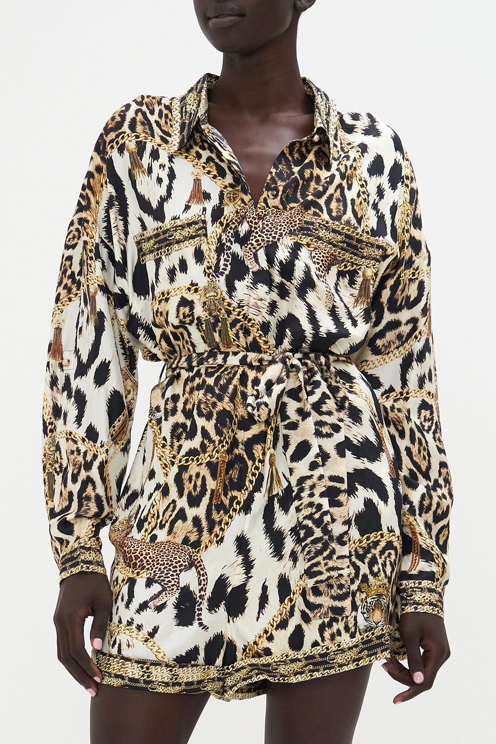 LONG SLEEVE BOILER PLAYSUIT ROLE CALL