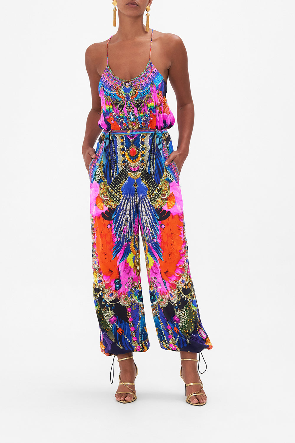 Parachute Pant Dancing With Destiny print by CAMILLA