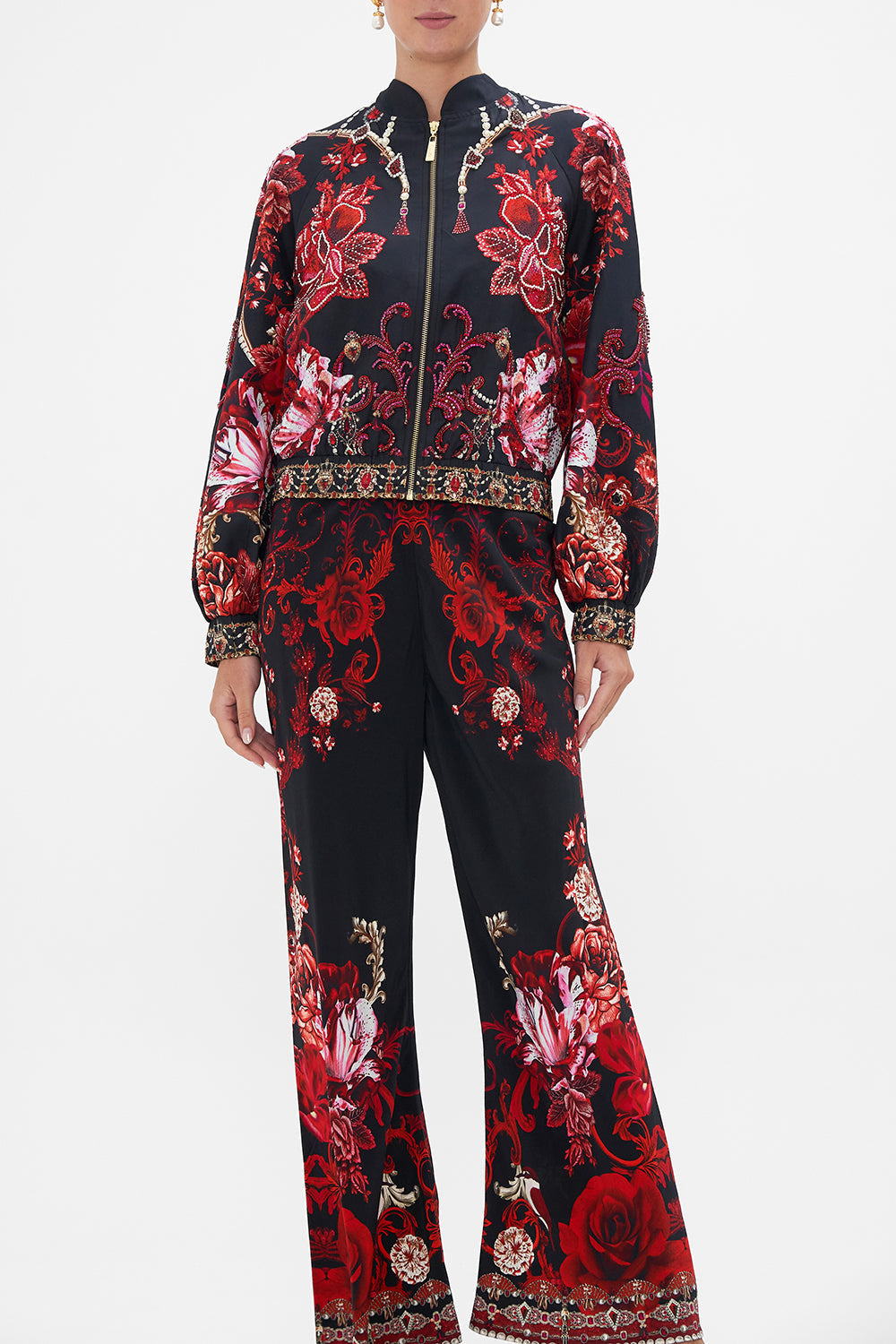 BLOUSON SLEEVE BOMBER SISTERHOOD OF THE ROSE