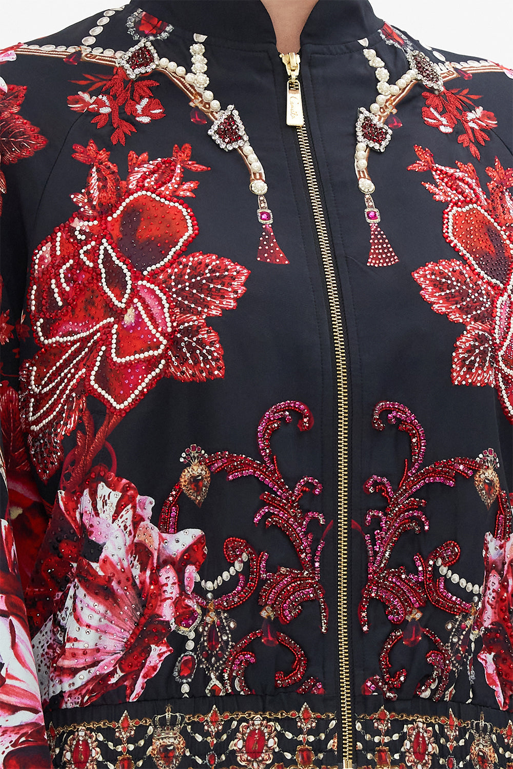 BLOUSON SLEEVE BOMBER SISTERHOOD OF THE ROSE