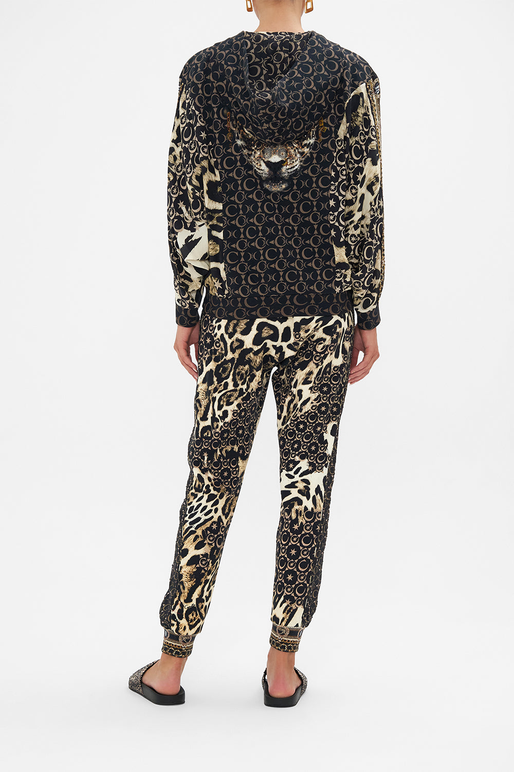 SILK MIX JERSEY ZIP FRONT SWEATER WILDCAT SOIREE