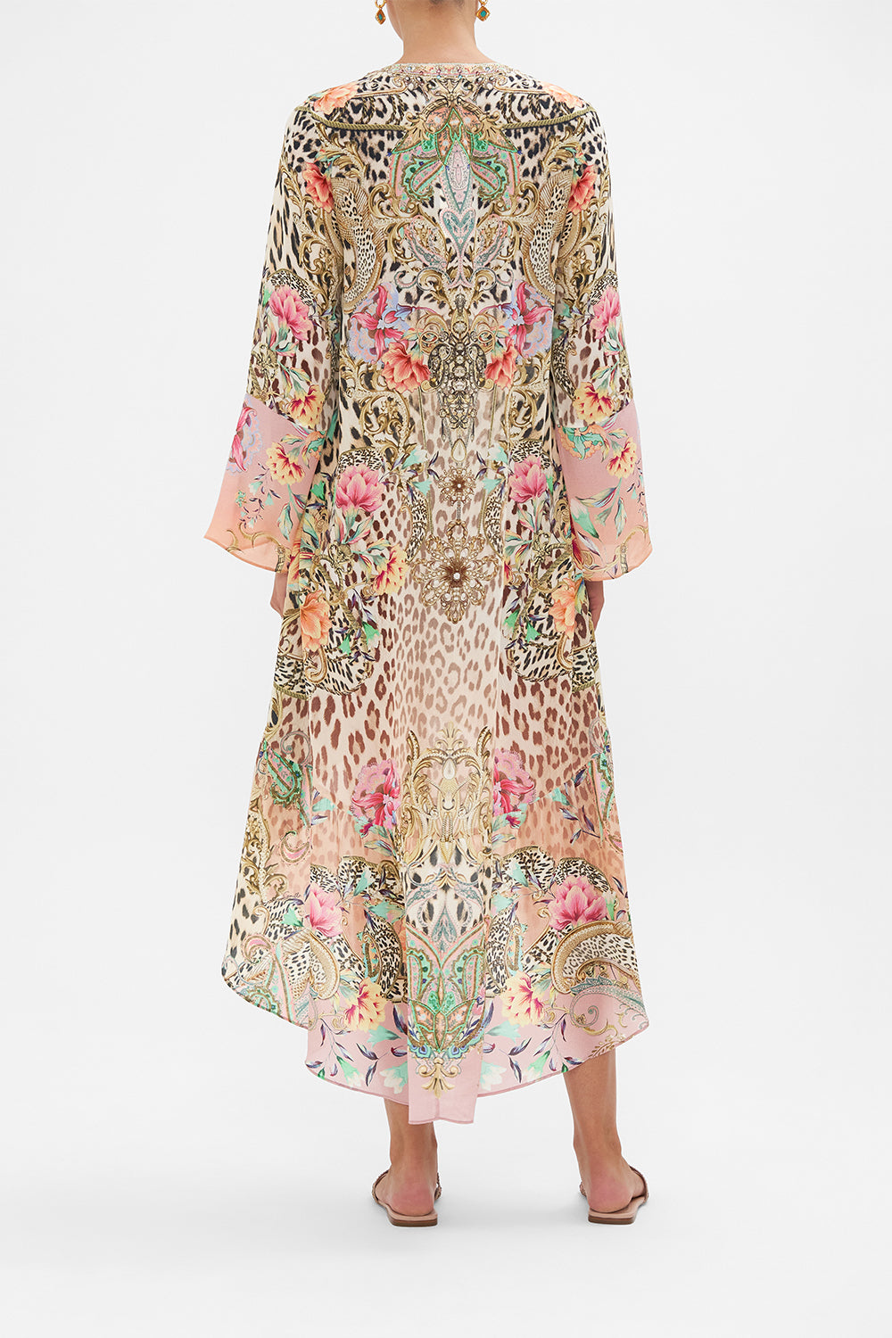 SHORT DRESS WITH HIGH LOW HEM QUEEN ATLANTIS