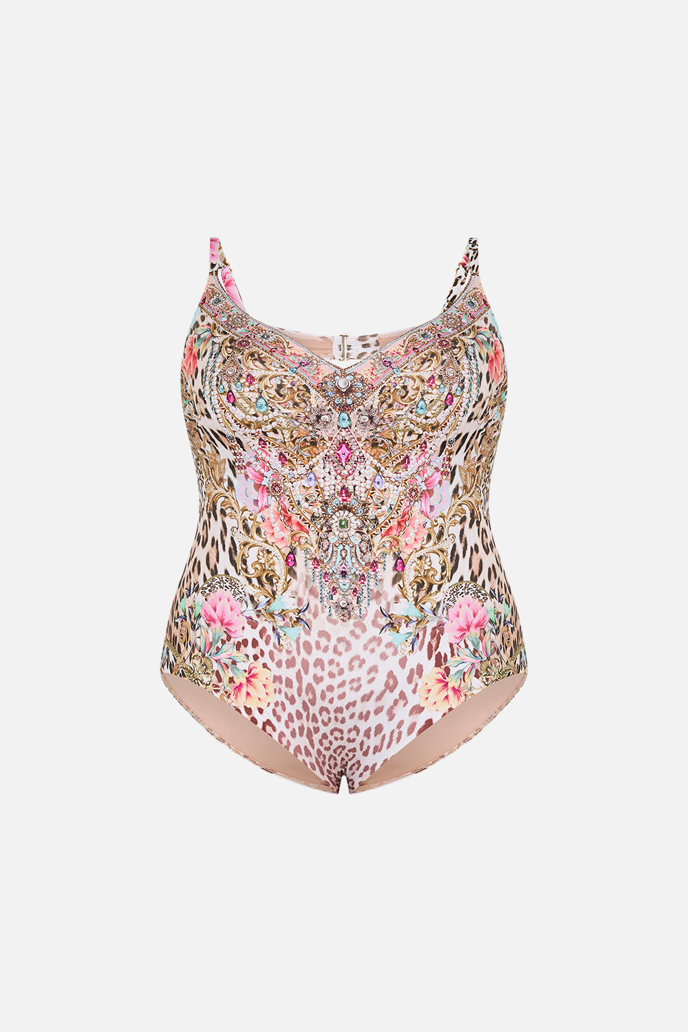 V NECK UNDERWIRE ONE PIECE QUEEN ATLANTIS