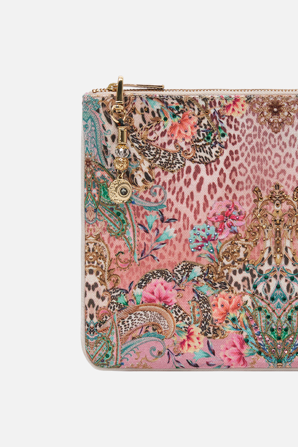 SMALL CANVAS CLUTCH QUEEN ATLANTIS