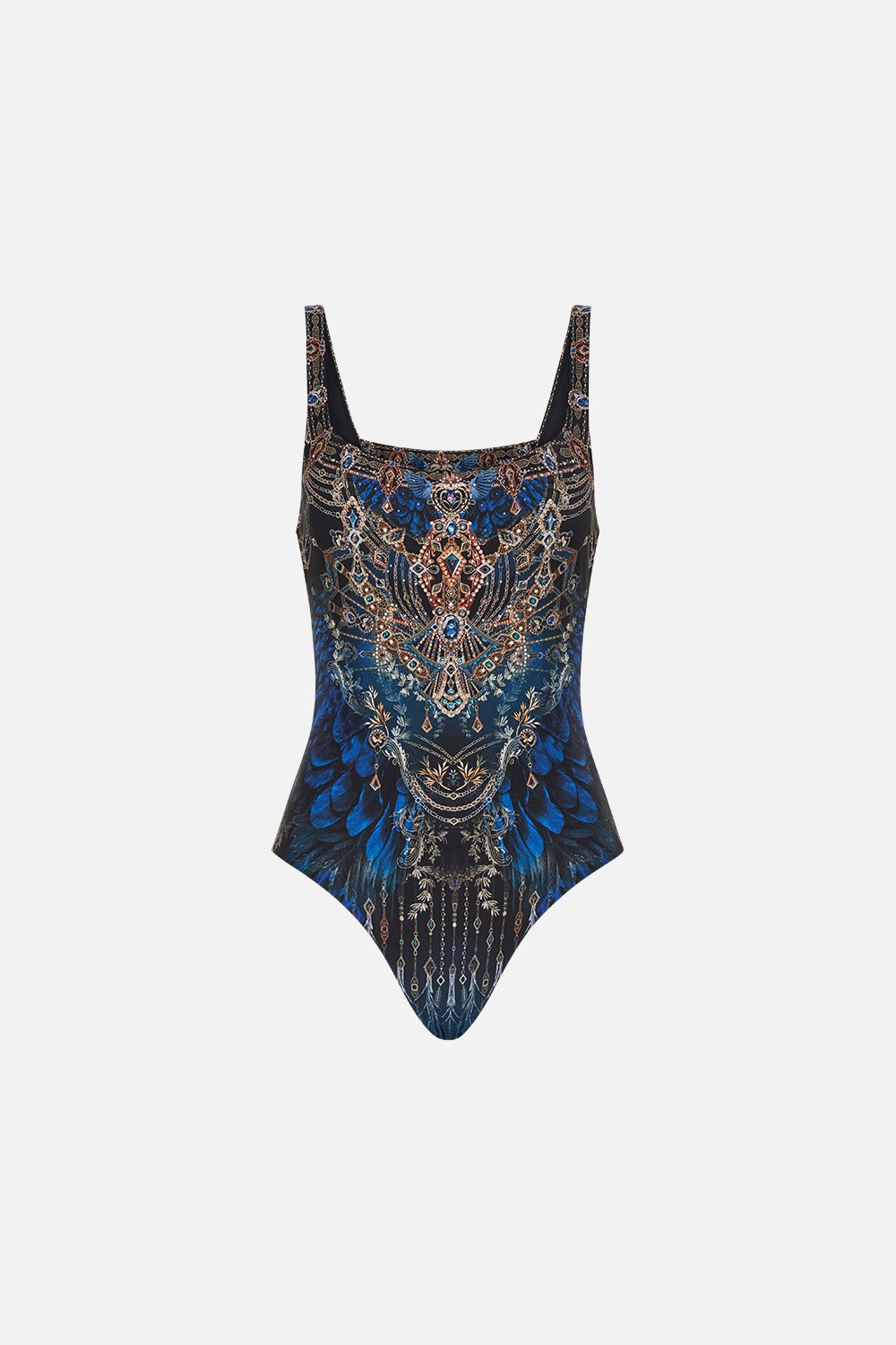 UNDERWIRE SQUARE NECK ONE PIECE GROUND CONTROL