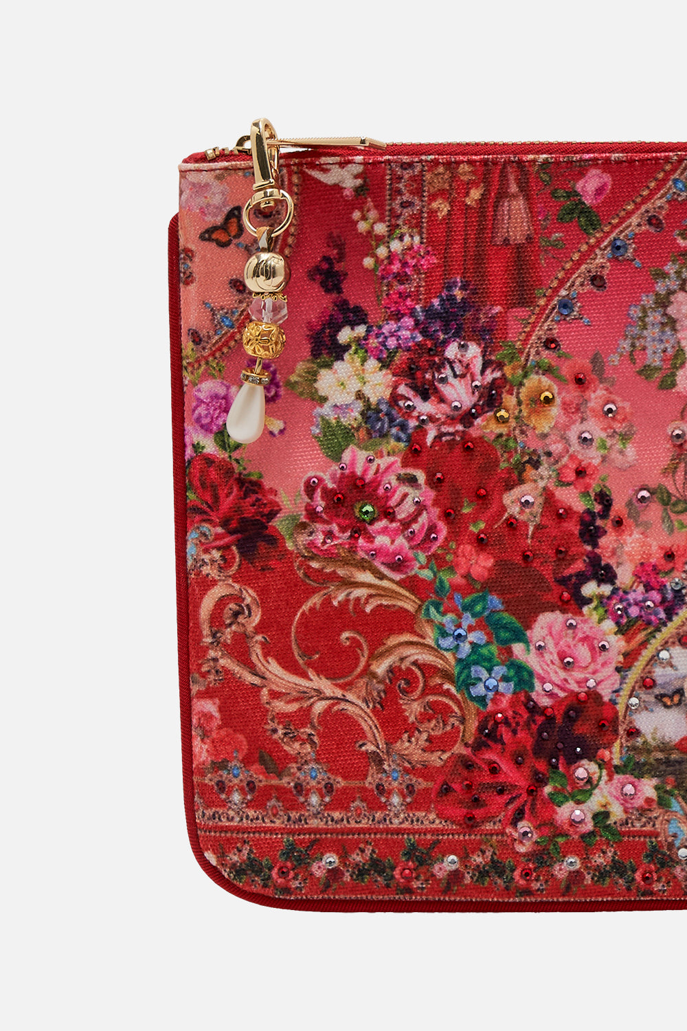 SMALL CANVAS CLUTCH RITES OF ROSES