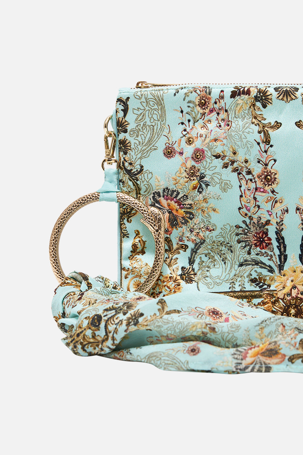 RING SCARF CLUTCH ADIEU YESTERDAY