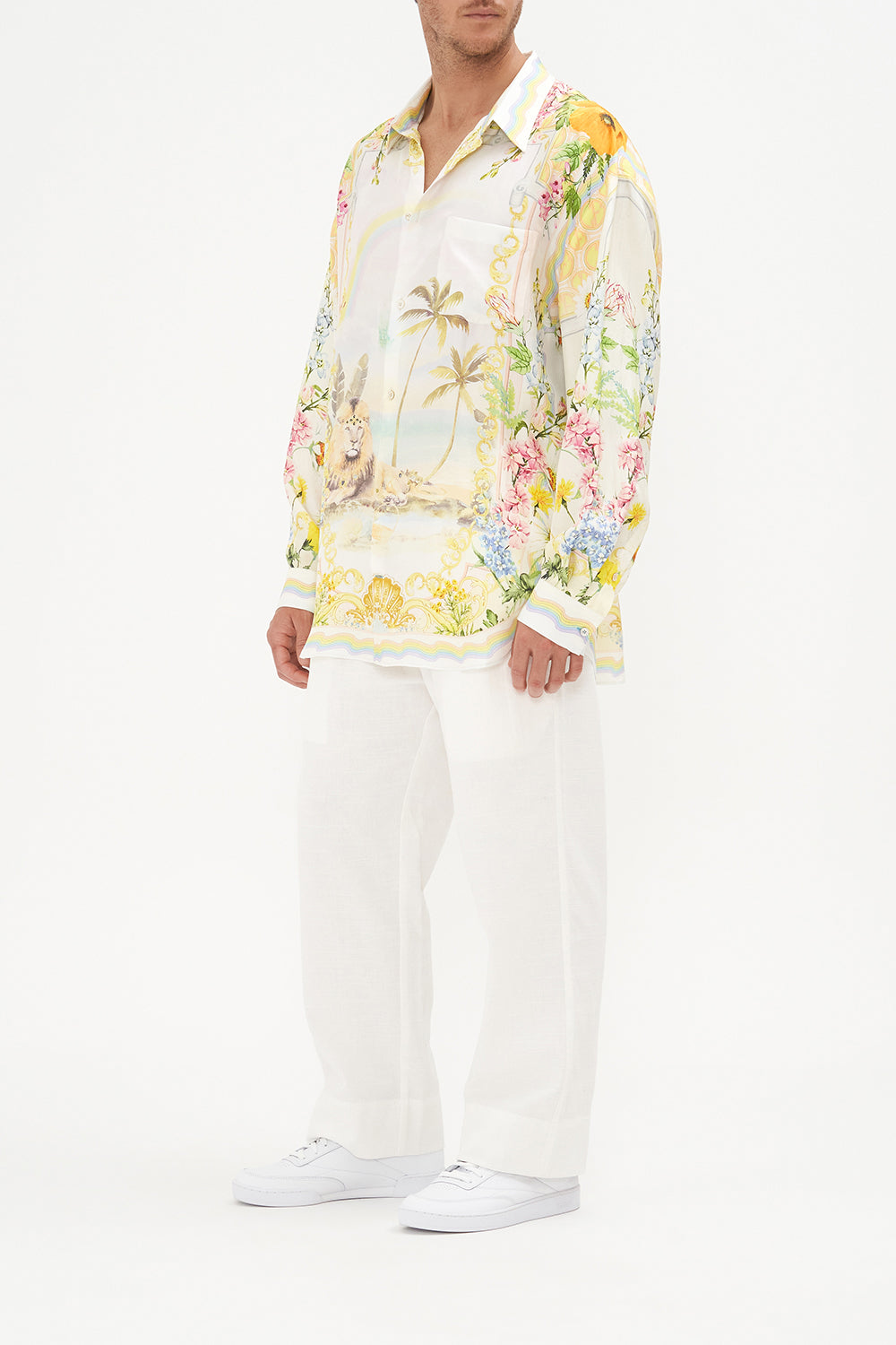 MENS OVERSIZED SHIRT DELIRIUM DAYS