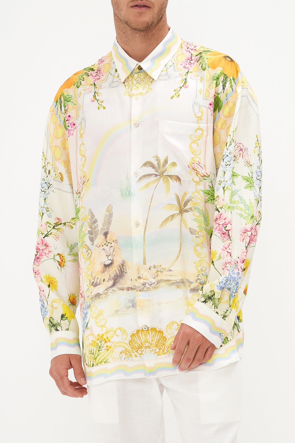 MENS OVERSIZED SHIRT DELIRIUM DAYS