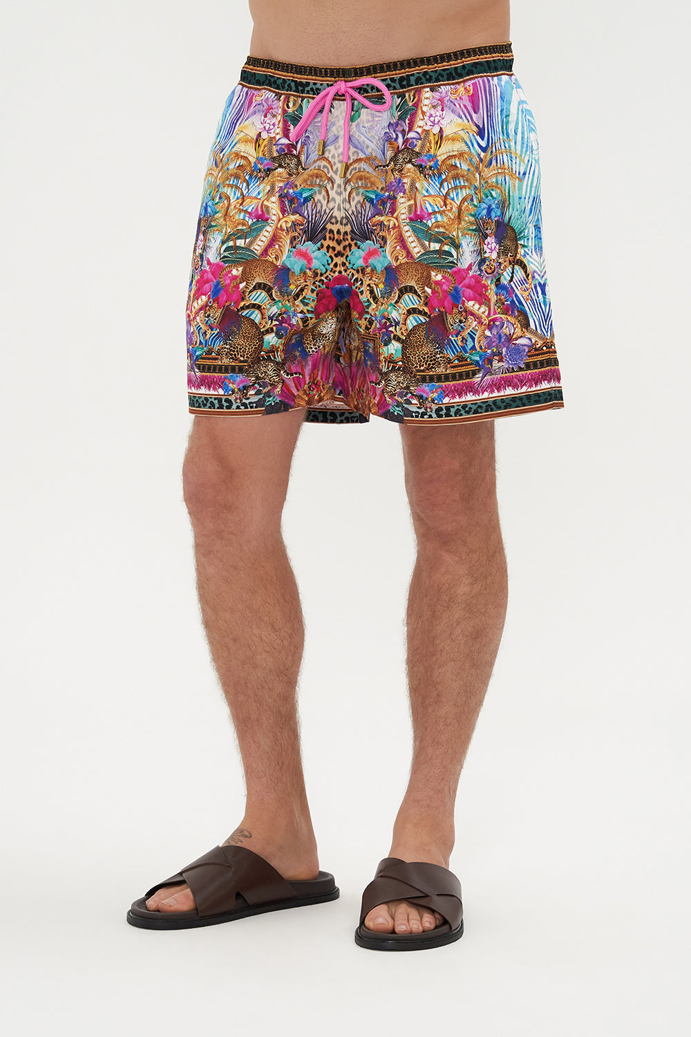 ELASTIC WAIST BOARDSHORT MERRY GO ROUND