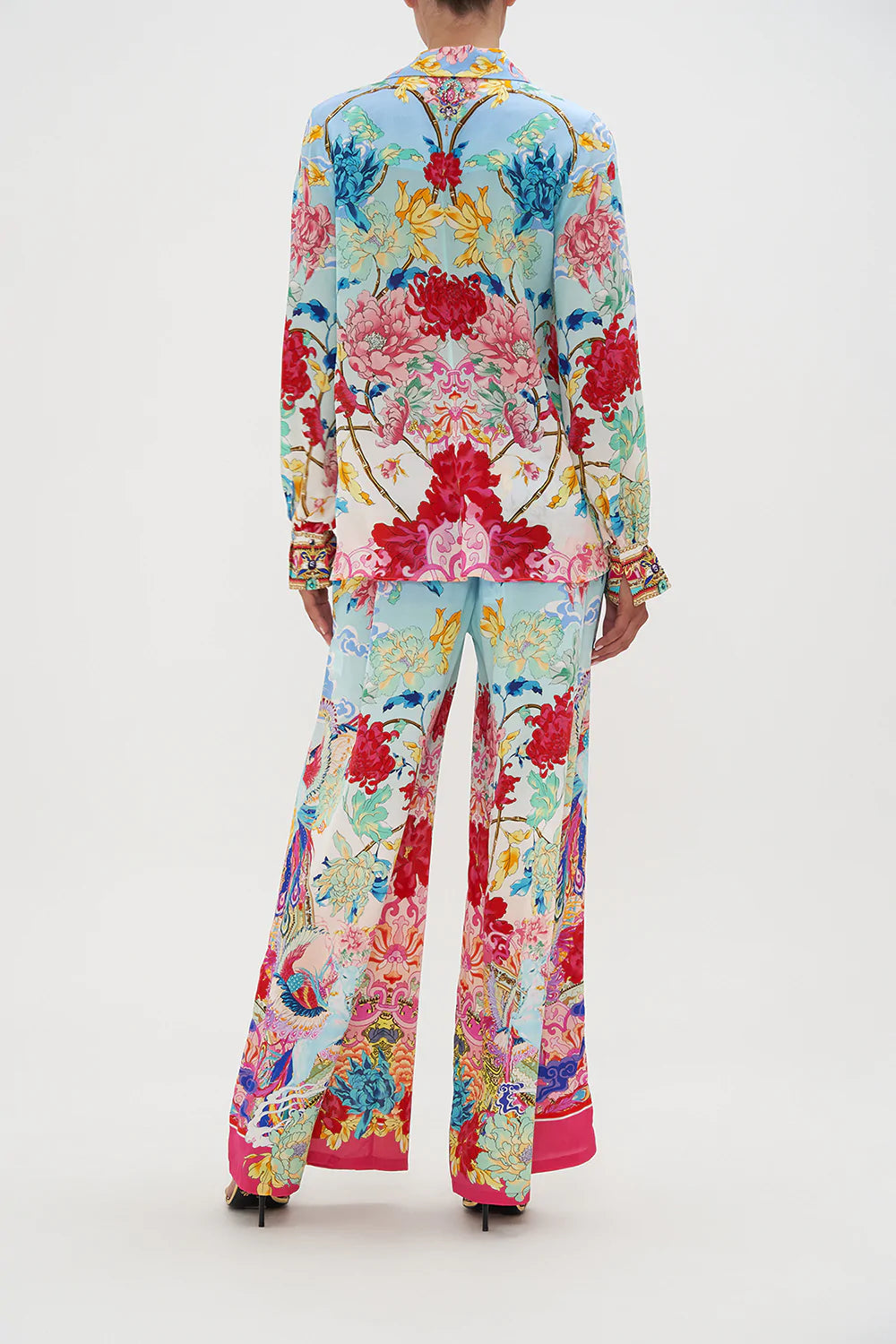 CURVED COLLAR BLOUSE GO STAG