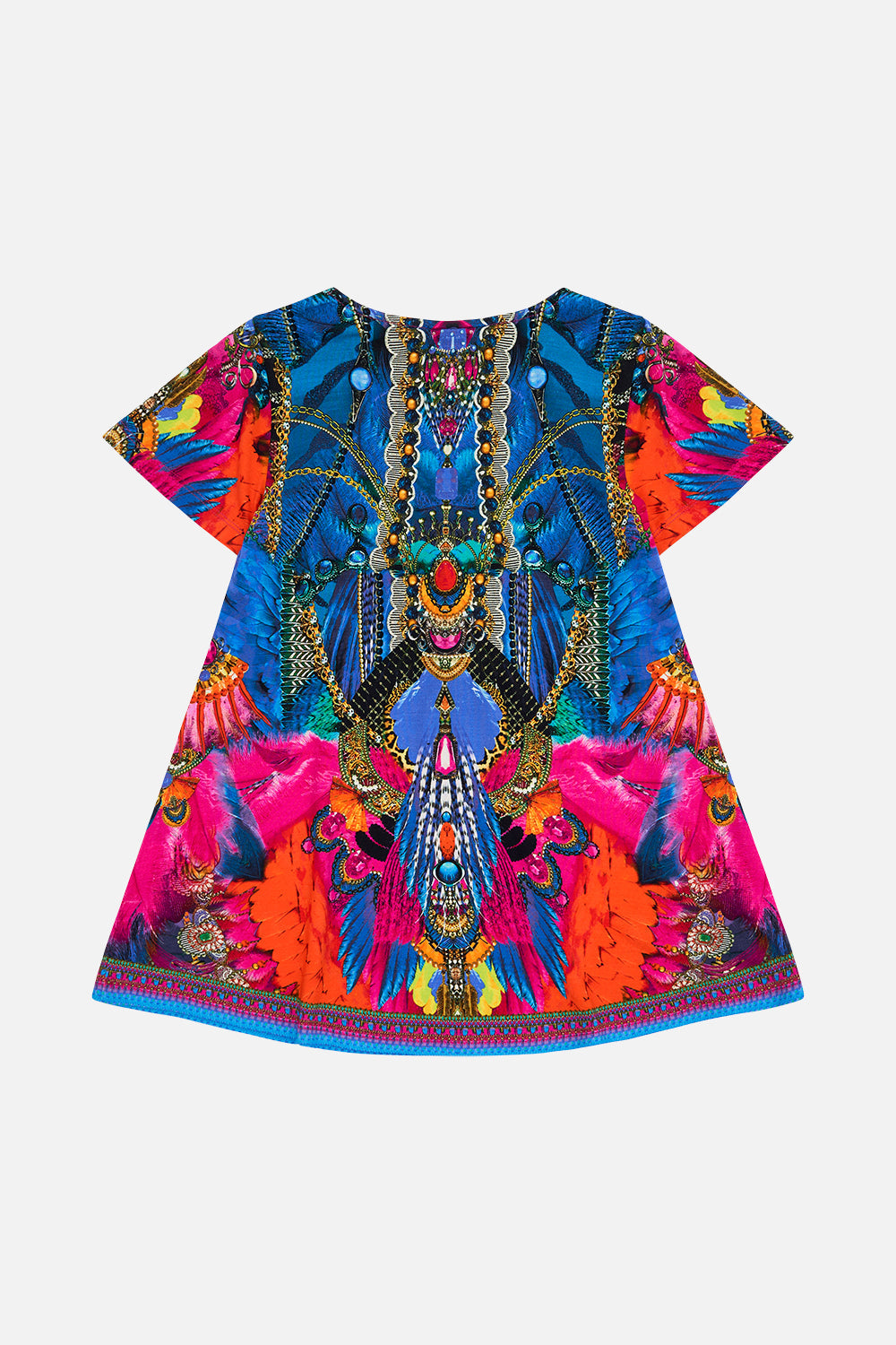 KIDS T-SHIRT DRESS WITH FLARE HEM 12-14 DANCING WITH DESTINY