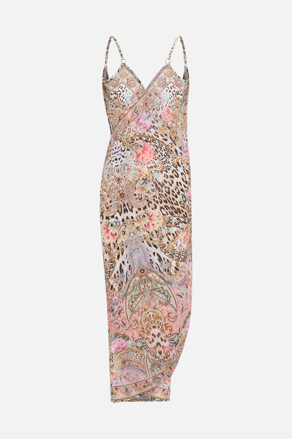 SARONG WITH STRAPS AND TRIM DETAIL QUEEN ATLANTIS