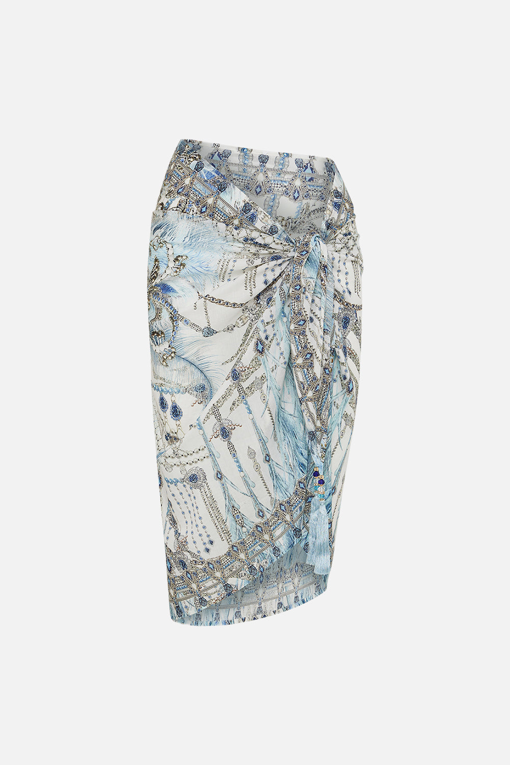 SHORT TASSEL SARONG MOON AND BACK