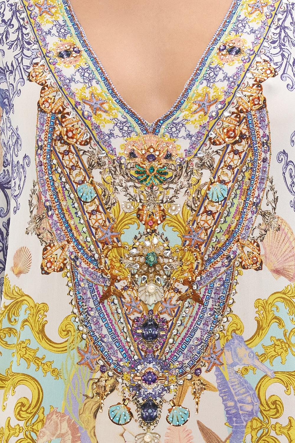 V NECK BATWING KAFTAN STAR OF THE SEA