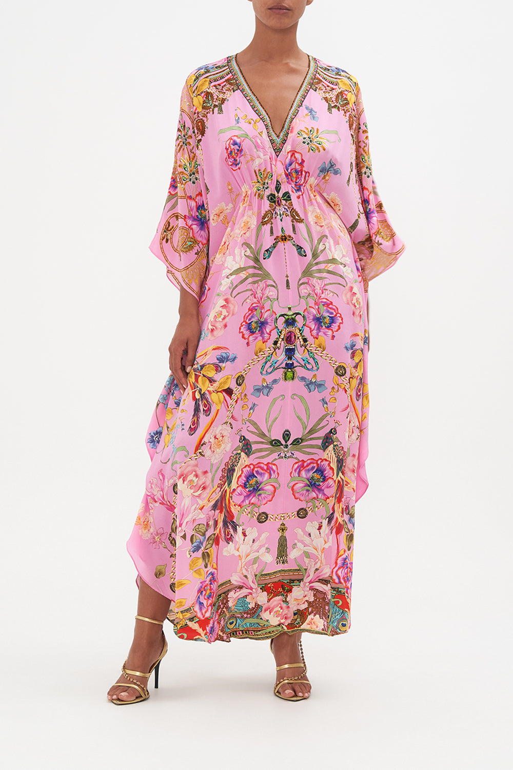 GATHERED WAIST KAFTAN LOOK AT ME