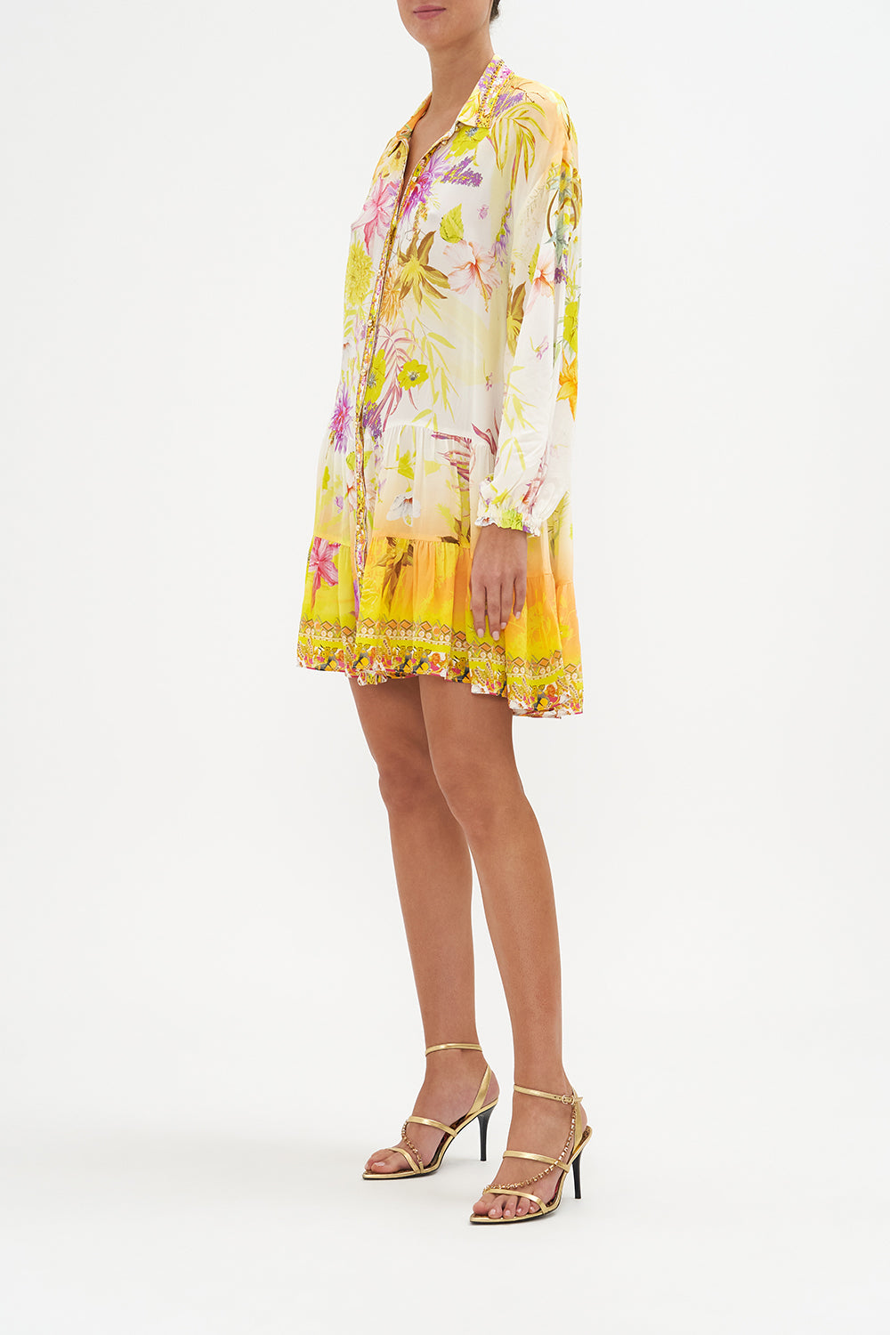 TIERED SHIRT DRESS HOW DOES YOUR GARDEN GROW