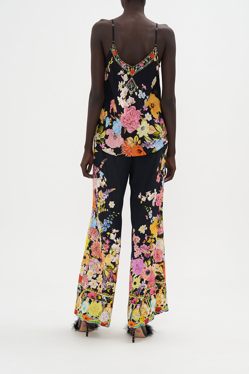 V-NECK BIAS CAMI DIVINE DIVINITY