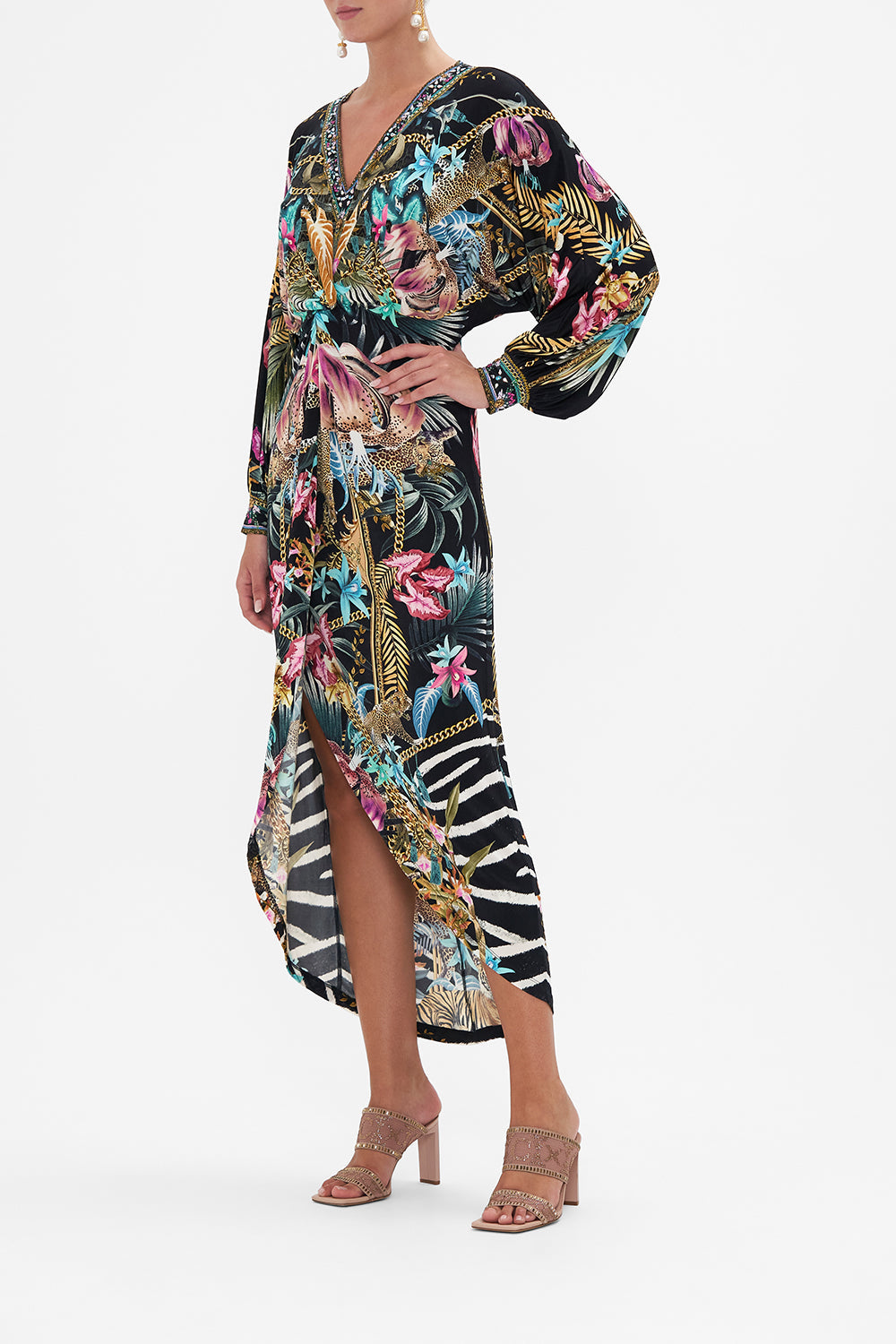 TWIST FRONT DRESS CHILD OF THE WILD