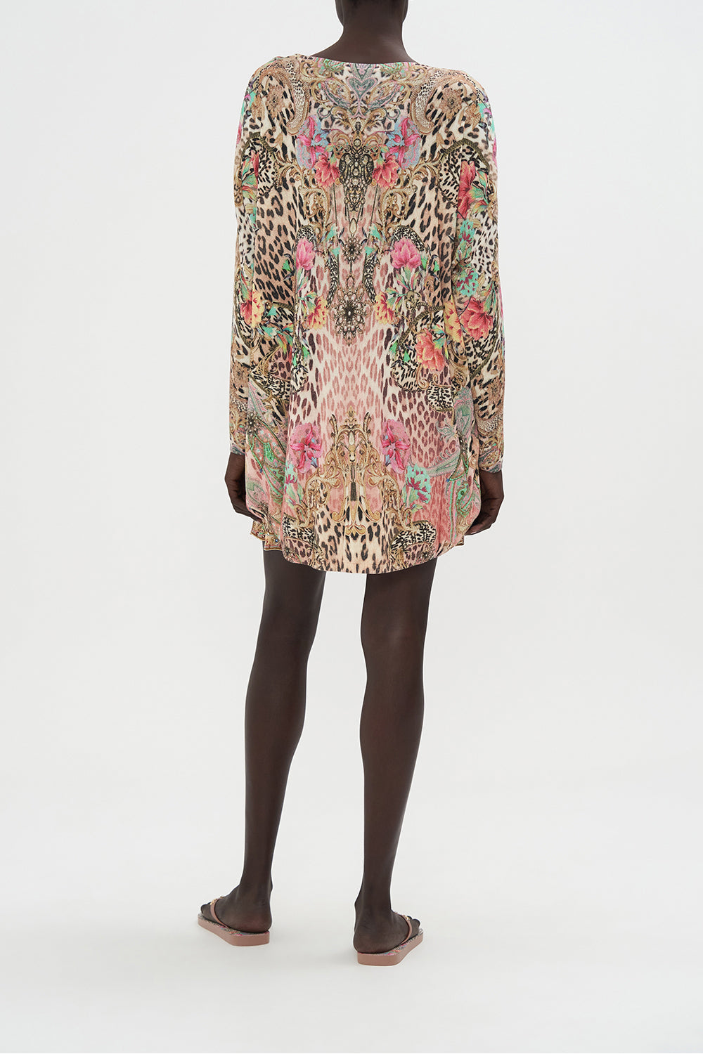 OVERSIZE LONG SLEEVE KNIT TOP QUEEN ATLANTIS