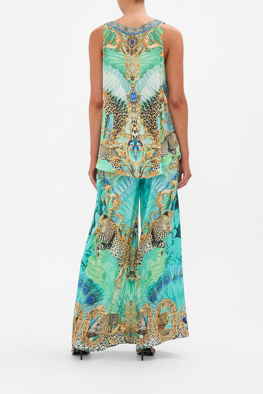 TANK TOP WITH STRAP BEAD DETAIL LAY OF THE LAND