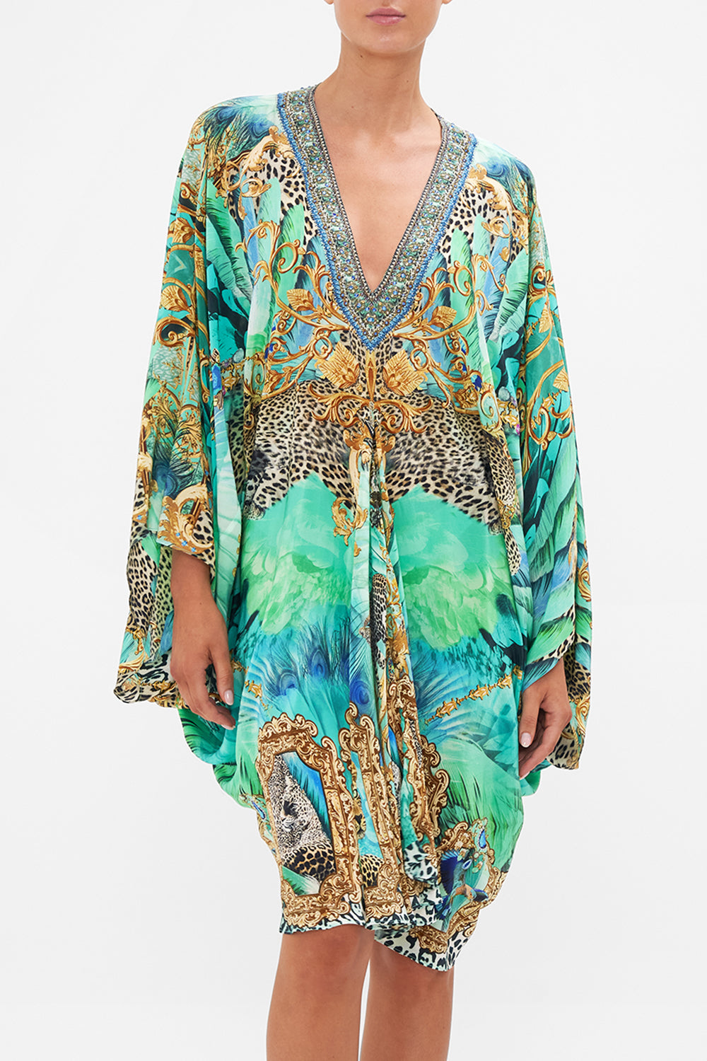 T SHAPE SHORT KAFTAN LAY OF THE LAND