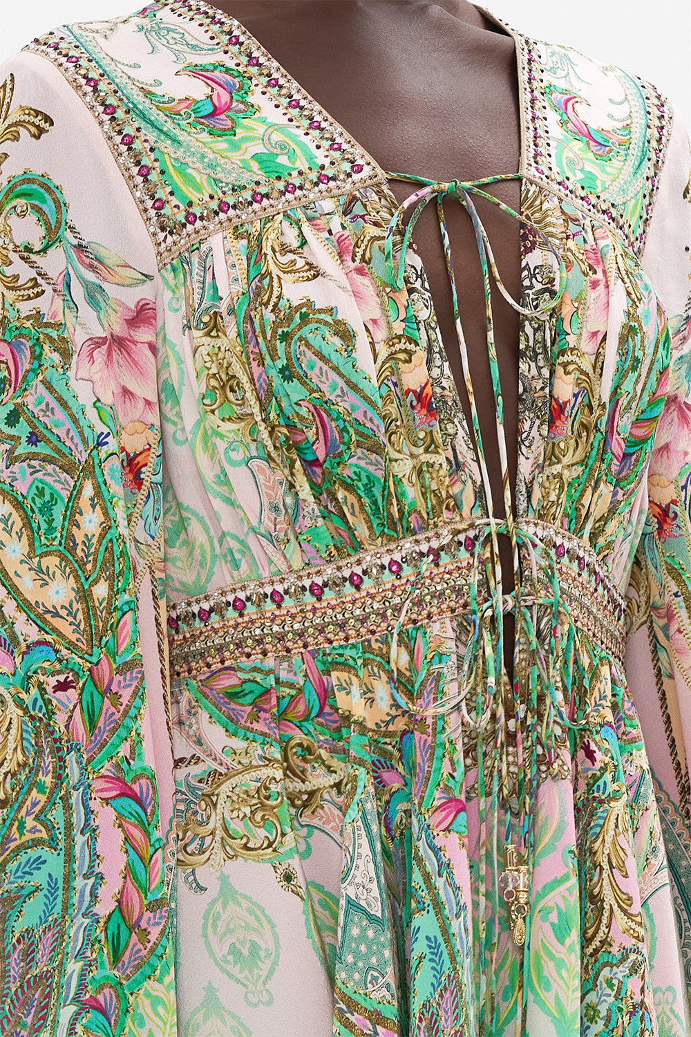 SHORT PEASANT DRESS LOST CITY